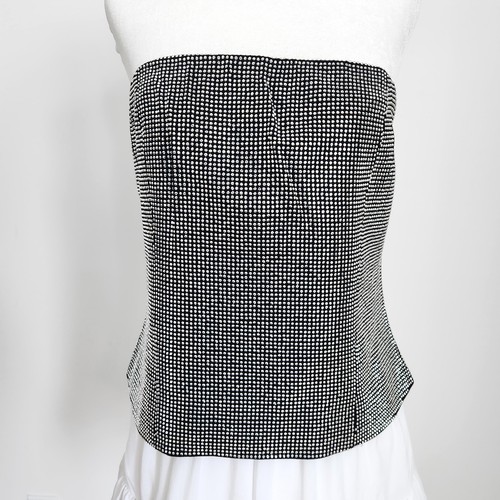 Top tubolare forever strass - top,