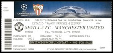 Biglietto 2018 Siviglia vs Manchester United Champions League 38467