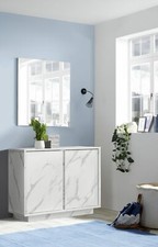 Madia - ingresso 2 Ante Marmo Bianco