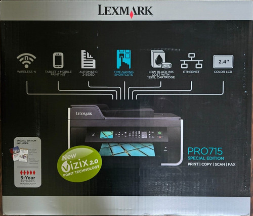 Lexmark pro715 aio - lexmark,