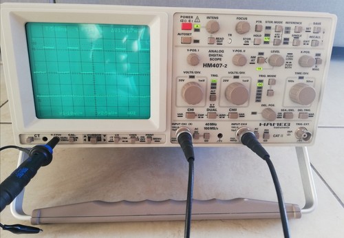 Hameg hm407 oscilloscopio - hm407-2,