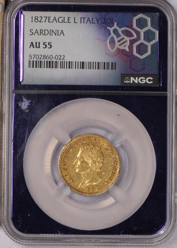 1827 italia aquila - 1827, oro
