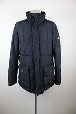 WOOLRICH GIUBBINO PIUMINO GIACCA UOMO TG M MAN VINTAGE JACKET LOGO TRAPUNTATO