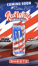 Monster Ultra Red White & Blue