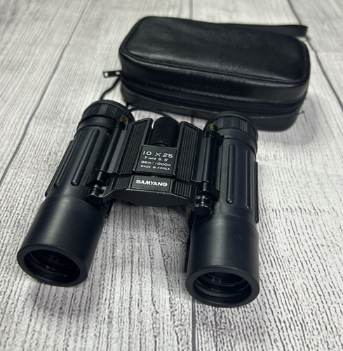 Samyang binocolo 10x25 campo - binocolo,