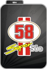 1 adesivo SIC 58 super sic
