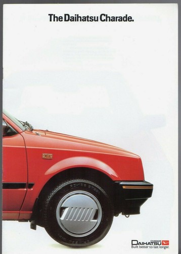 Daihatsu charade 1984 - daihatsu, 1984-85