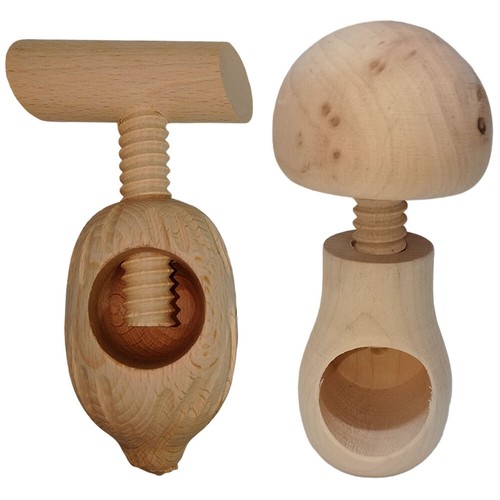Schiaccianoci vite legno - schiaccianoci, a