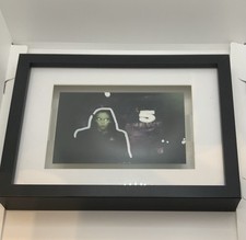 Mario Schifano, foto ritoccata 10x15 certificato di autenticita