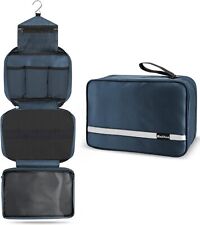 Beauty Case Da Viaggio Uomo Borsa Da Toilette Uomo Borsa Da Bagno Compatta Toile