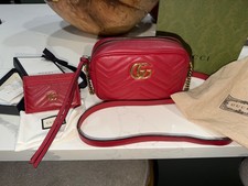 Borsa fotocamera Gucci pelle