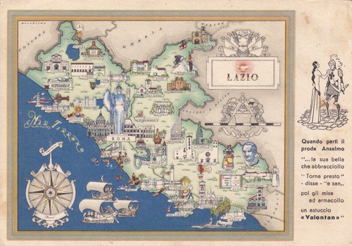 Cartolina roma lazio - cartolina, ,