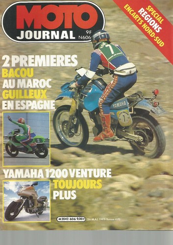 Moto journal 606 yam - n°606,