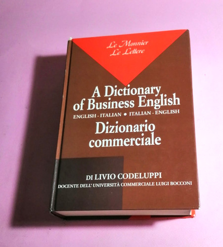 Dictionary business - a,