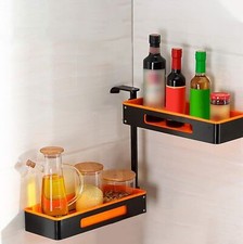 Scaffale organizer girevole a