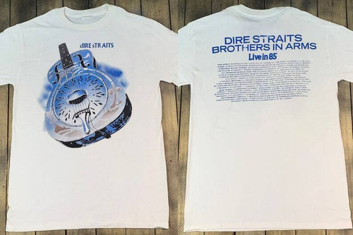Maglietta dire straits - maglietta,