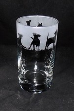 New 'JACK RUSSELL' Hand Etched Highball Glass with Gift Box - Perfect Gift!