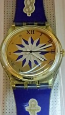 SWATCH Blue Anchorage GK140 FUNZIONANTE Vintage 1991