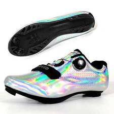 Scarpe Ciclismo Mtb con Tacchetti Spd Bici da Strada Sneakers Donna Antiscivolo Scarpe Bici