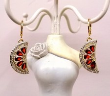 Orecchini spicchio d'arancia