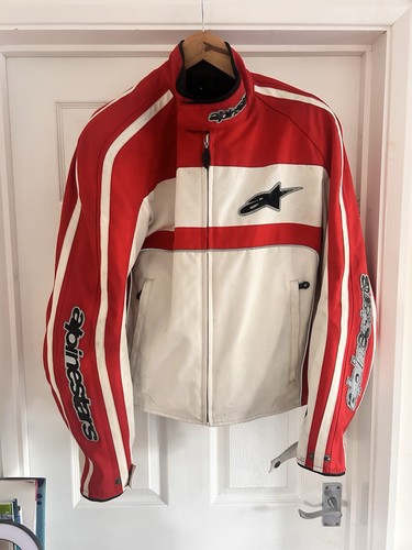 Giacca moto alpinestars rosso - giacca,
