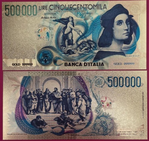 Italia 500 000 lire - 1997, bu