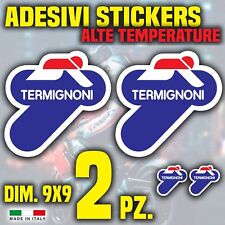 TERMIGNONI adesivi adesivo EXAUST SCARICO resistente alte temperature kit 2 pz
