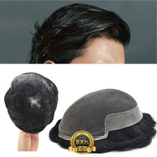 Da Uomo Toupet Francese Pizzo