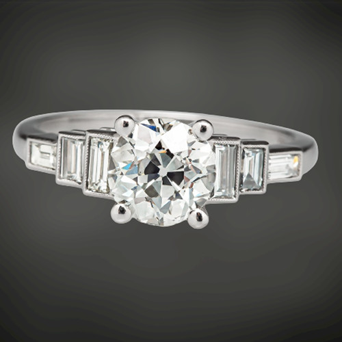 2ct diamanti finti - vintage, art