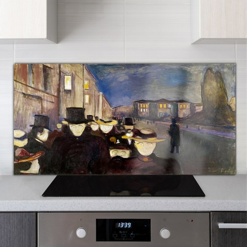 Cucina vetro splashback - in,