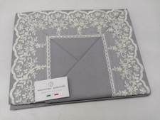 Completo Lenzuola Cotone Matrimoniale Nazareno Gabrielli Con Pizzo Debrode Italy