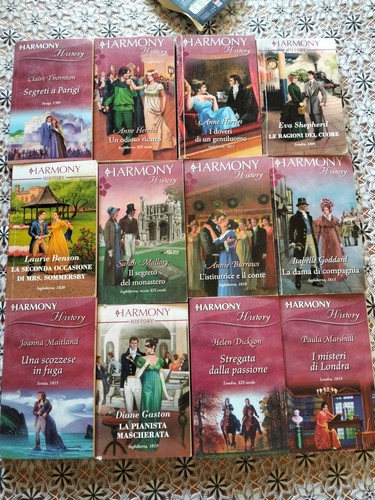 Harmony history romanzi - harmony, history-