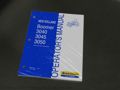 New holland boomer 3040 - holland,