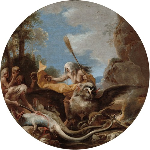 Salvator rosa scene - salvator, di