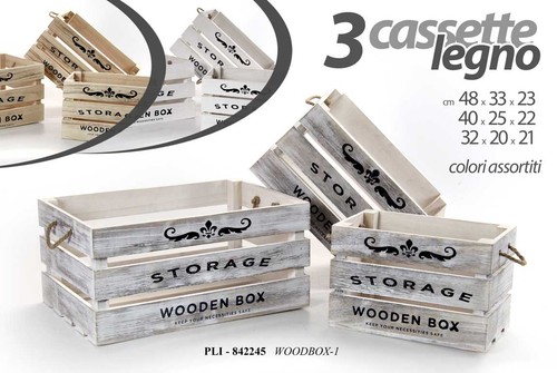 Cassette legno porta - legno,