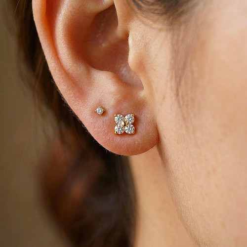 Orecchini donna con diamanti