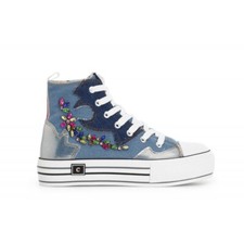 Cafe Noir SNEAKERS MID IN TESSUTO CON STRASS - C1DM9127