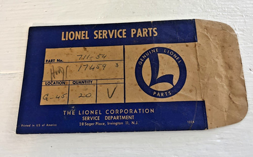 Lionel treni ricambi servizio - lionel,