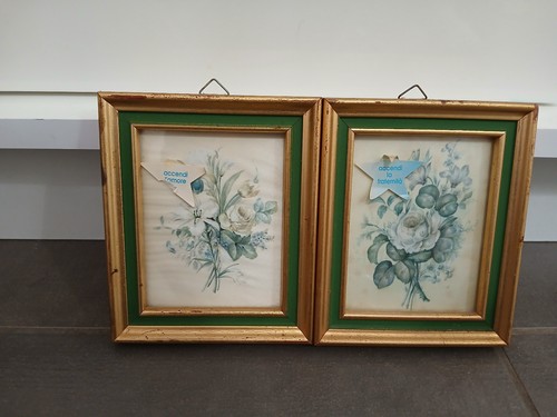 Coppia quadretti vintage - coppia,