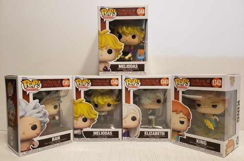 Seven deadly sins funko lotto - deadly,