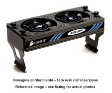 Corsair Airflow Raffreddamento Memorie doppia ventola Memory Ram Cooler dual fan