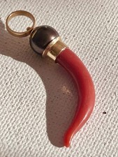 Ciondolo Corno Cornetto In Oro