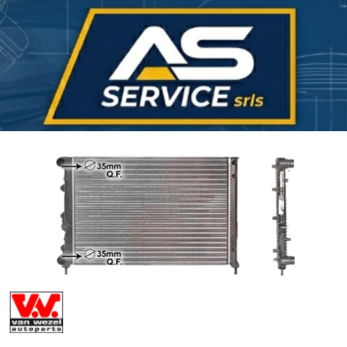 Van wezel 01002078 - wezel, radiatore