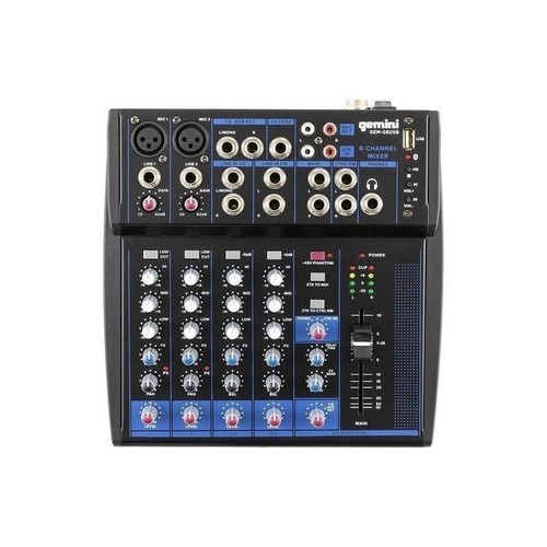 Gemini gem 08usb mixer - gemini,