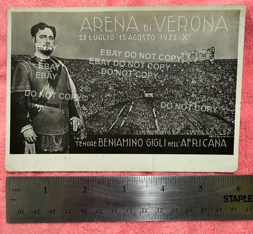 Rara cartolina 1932 arena - rara,