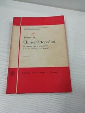 LEZIONI DI CLINICA ORTOPEDICA