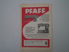 advertising Pubblicità 1956 MACCHINA PER CUCIRE PFAFF 234-6/332 260