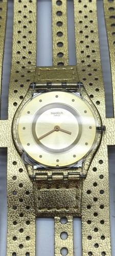 Orologio swatch sfk384 dorata - swatch,