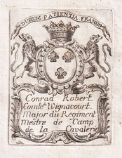 ExLibris Wignacourt Comte de