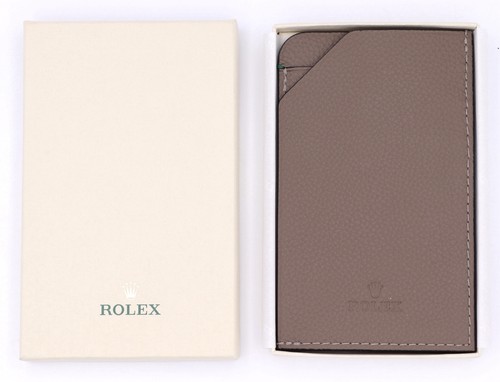 Rolex wallet piel - piel, leather
